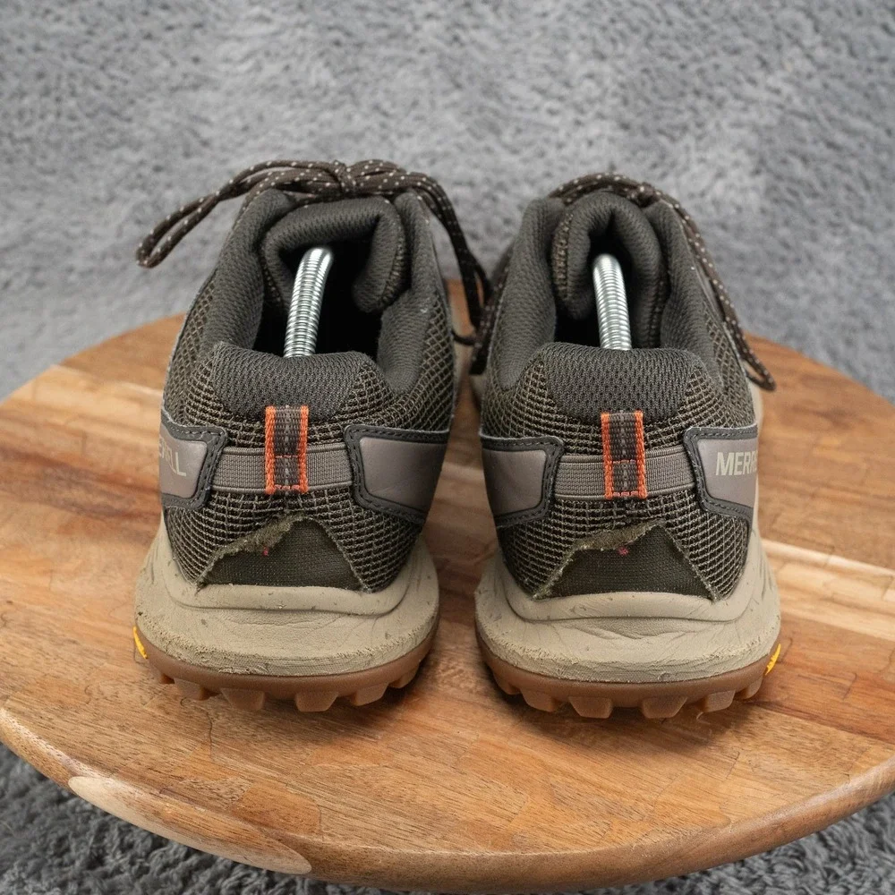 Merrell Nova 3 Gore-Tex Shoes Mens Size 12 Hiking Camping Outdoors Green